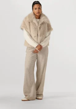 beige nukus joggingbroek vera pants strass