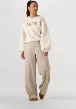 beige nukus joggingbroek vera pants strass