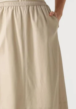 beige nukus maxirok charlotte skirt