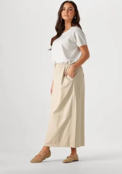 beige nukus maxirok charlotte skirt