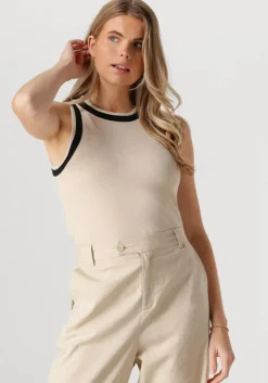 beige nukus top nice singlet