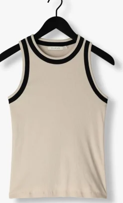beige nukus top nice singlet