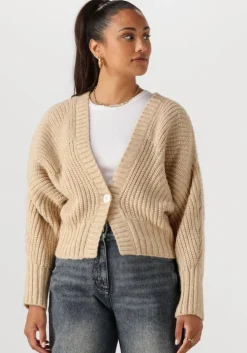 beige nukus trui jolijn cardigan