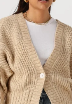 beige nukus trui jolijn cardigan