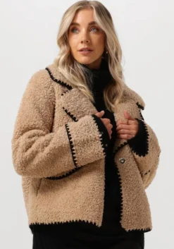 beige object jack objshiren jacket 128