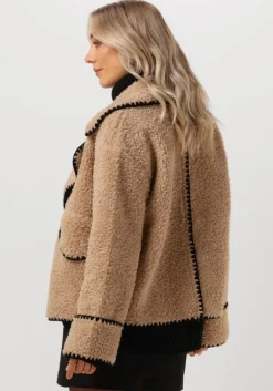 beige object jack objshiren jacket 128