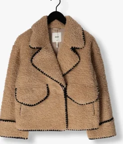 beige object jack objshiren jacket 128