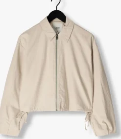 beige object jack objviggo re bomber jacket