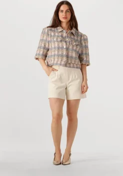 beige object korte broek objlisa mw re shorts