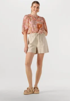 beige object korte broek objviggo mw lo shorts