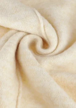 beige object midi jurk abbie l/s knit dress