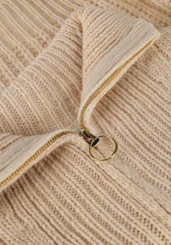 beige object trui kelly l/s knit pullover