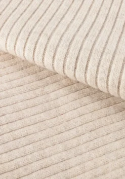 beige object trui objelva 2/4 re o-neck knit