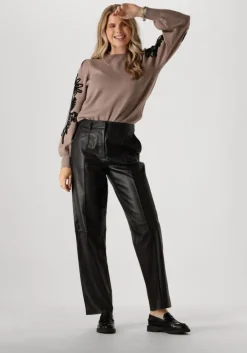 beige object trui objjoana l/s knit pullover