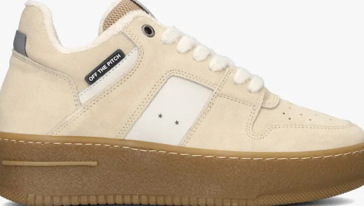 beige off the pitch lage sneakers mocha