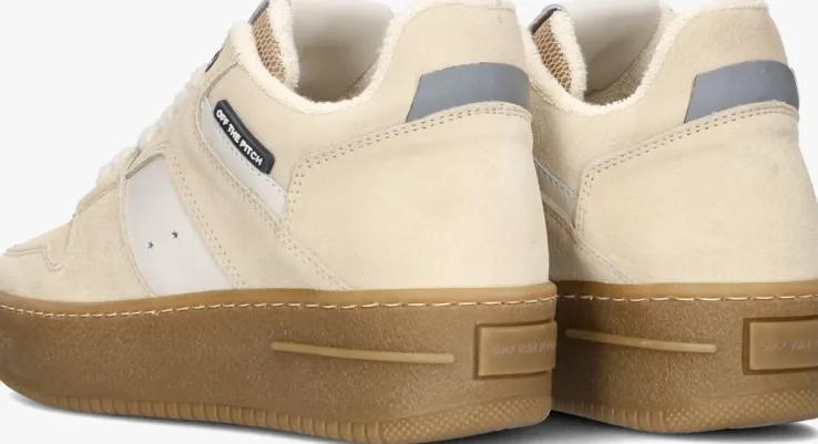 beige off the pitch lage sneakers mocha
