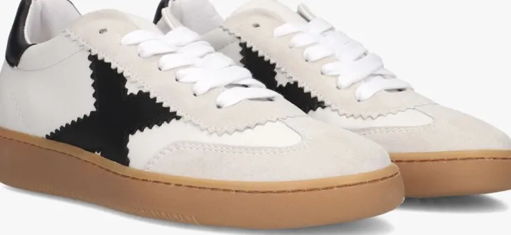 beige omoda atelier lage sneakers x bo - mesia