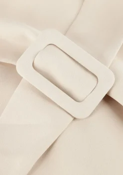 beige omoda atelier mini jurk om-bella x bo