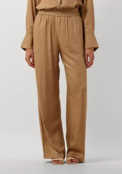 beige omoda atelier wijde broek x kae