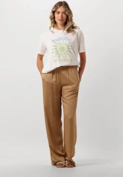 beige omoda atelier wijde broek x kae