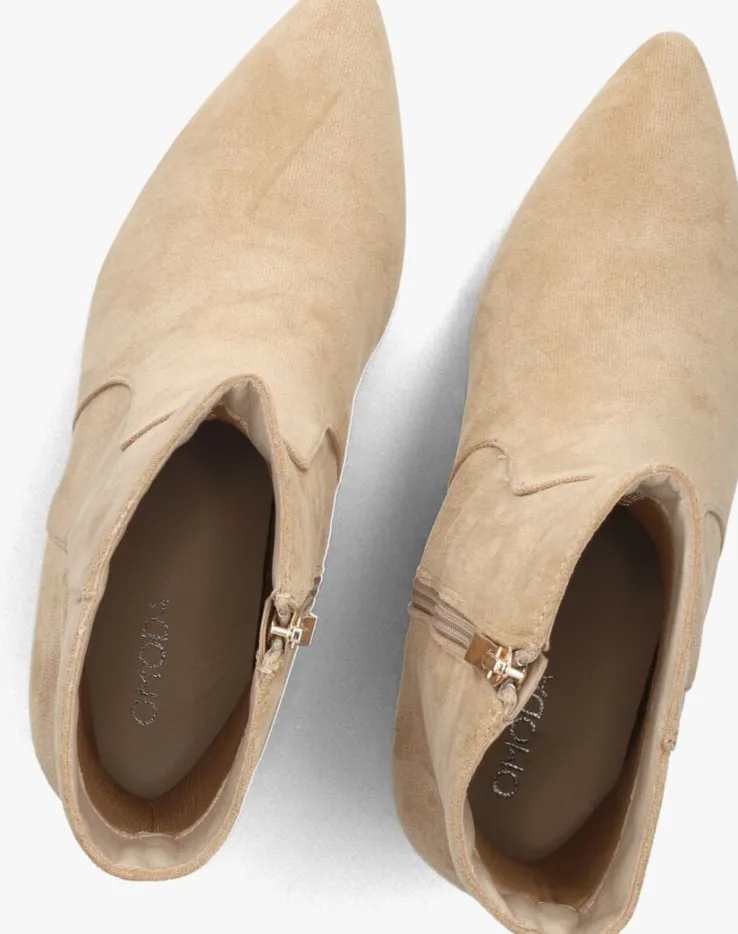 beige omoda enkellaarsjes 0591-2