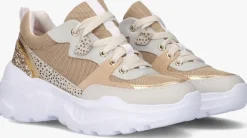 beige omoda lage sneakers om122462