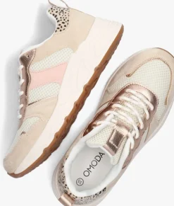 beige omoda lage sneakers zoë