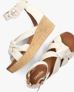 beige omoda sandalen 722028