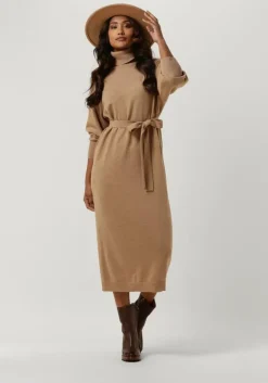 beige ottod'ame maxi jurk abito dk0027