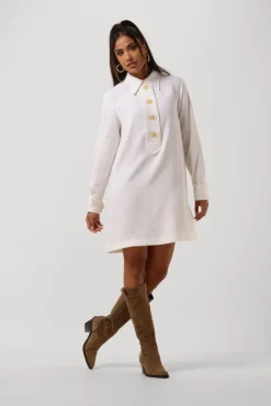 beige ottod'ame mini jurk abito da4649