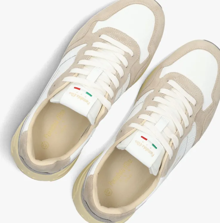 beige pantofola d'oro lage sneakers camminare ii