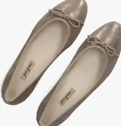 beige paul green ballerina's 2925