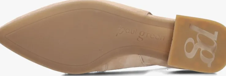 beige paul green slingbacks 6090