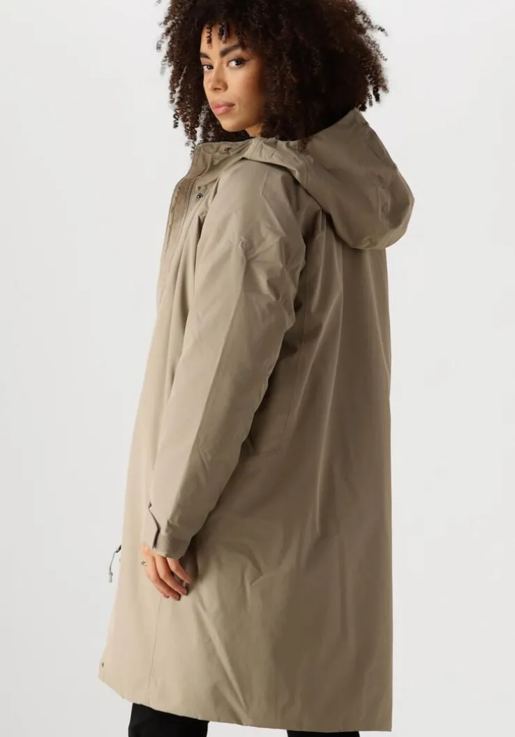 beige peak performance gewatteerde jas w treeline insulated park