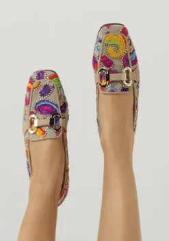 beige pedro miralles loafers 14551