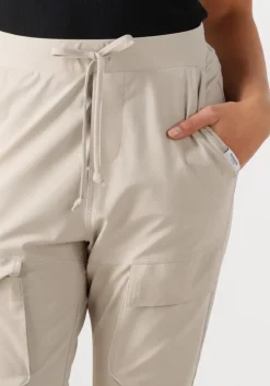 beige penn & ink cargobroeken trousers s25m-cargo