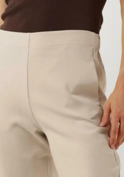 beige penn & ink legging trousers leatherlook