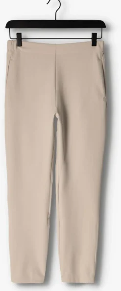 beige penn & ink legging trousers leatherlook