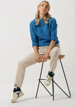 beige penn & ink legging trousers leatherlook