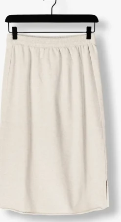 beige penn & ink midirok skirt