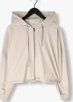 beige penn & ink vest hoodie