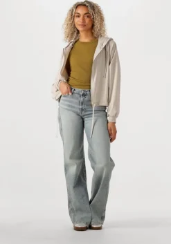 beige penn & ink vest hoodie