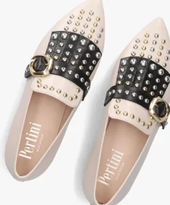 beige pertini loafers 34701