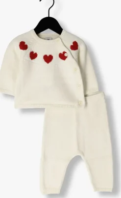 beige petit bateau rompers & boxpakken ensemble 2 pieces