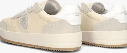 beige philippe model lage sneakers nice low