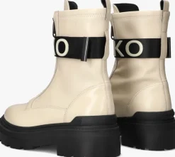beige pinko biker boots mia 13