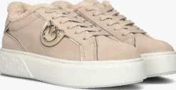 beige pinko lage sneakers yoko 1.0 sneaker