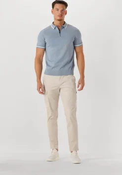 beige plain cargobroeken hugopl