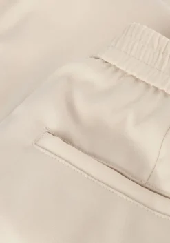 beige plain korte broek turipl shorts