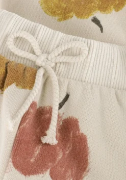 beige play up joggingbroek printed fleece trousers